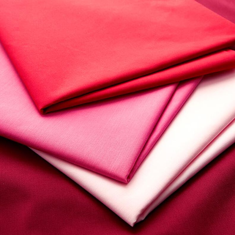 Mistura de poliéster e algodão, fácil de cuidar – rosa intenso,  image number 4