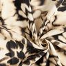 Mix de linho e viscose Flores esbatidas Impress&atilde;o digital &ndash; bege claro/preto,  thumbnail number 3
