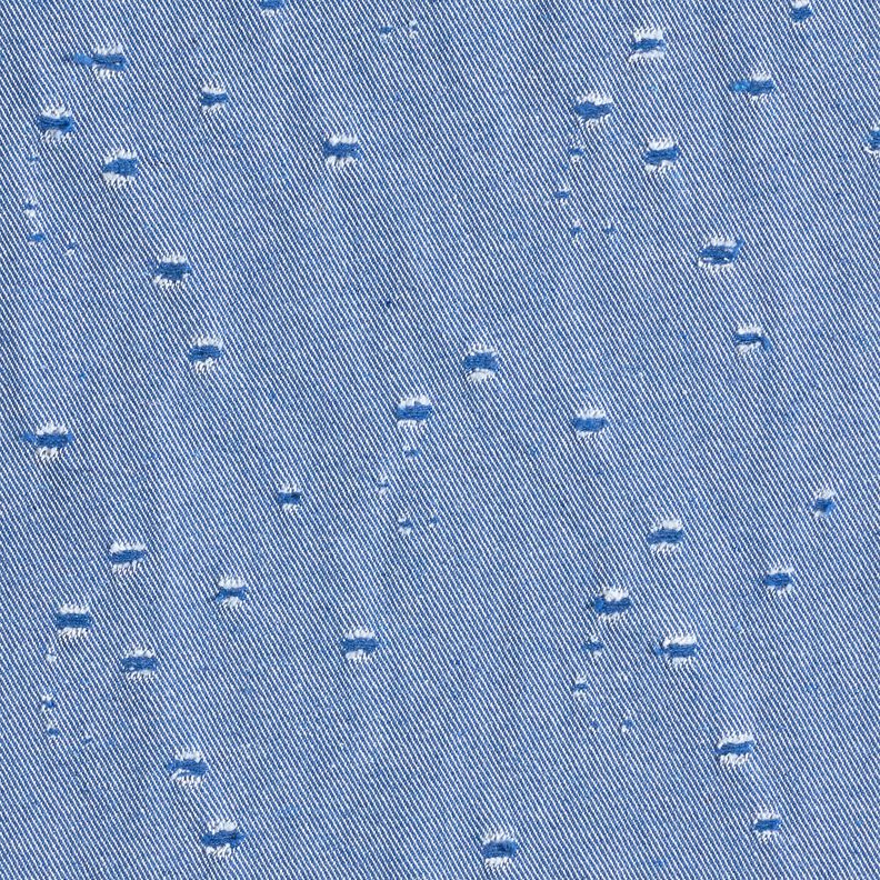 Denim Mistura de algodão Destroyed Look – azul real,  image number 4