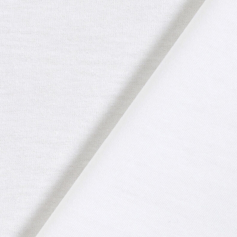 PUL Jersey de algodão monocromático – branco,  image number 3
