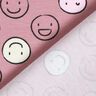 Jersey de algodão Smiley Glow-in-the-dark – rosa embaçado,  thumbnail number 6