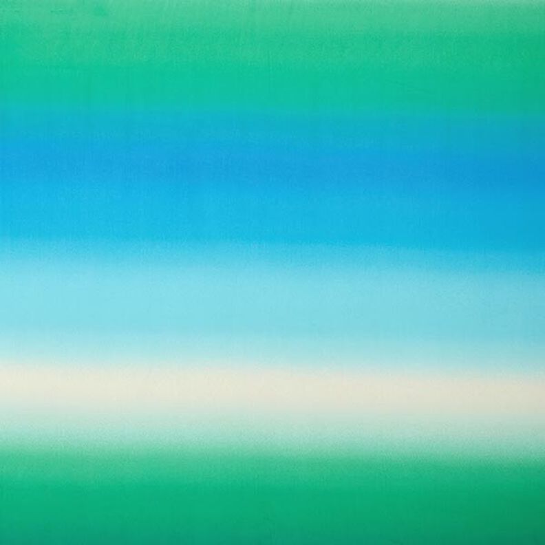 Cetim Gradação de cor Arco-íris – azul/verde,  image number 1