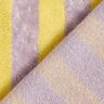 Tecido turco Bambu Riscas grossas – amarelo/lilás,  thumbnail number 5