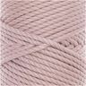 Creative Cotton Cord Skinny Fio de Macramé [3mm] | Rico Design - rosa embaçado,  thumbnail number 2