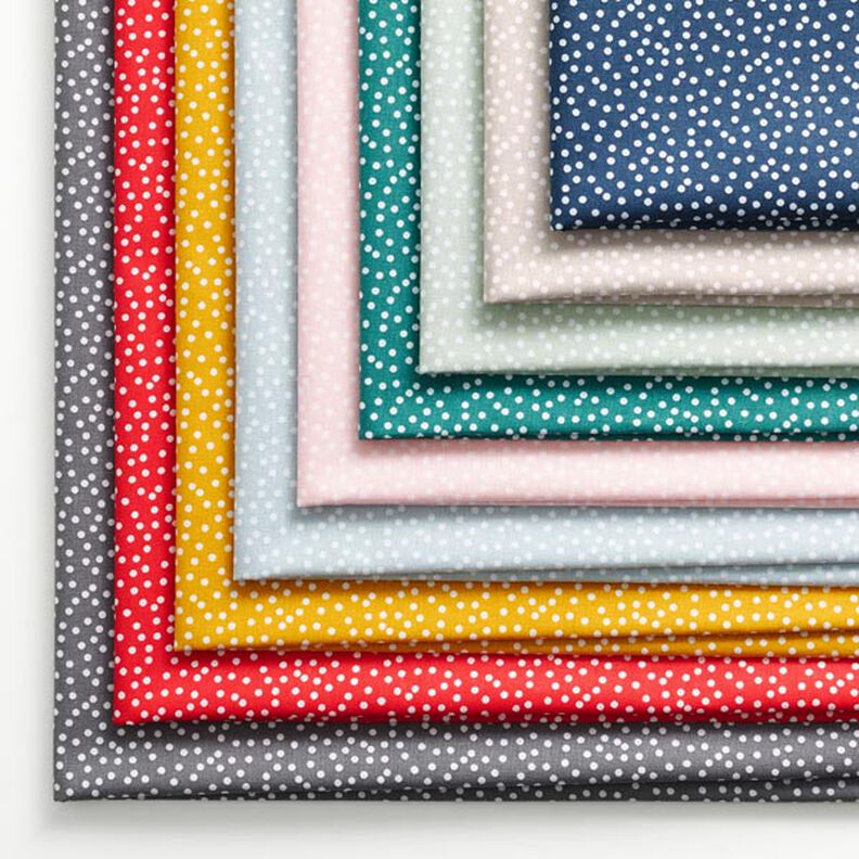 Tecido de algodão Cretone Pintas irregulares – cor de areia,  image number 3