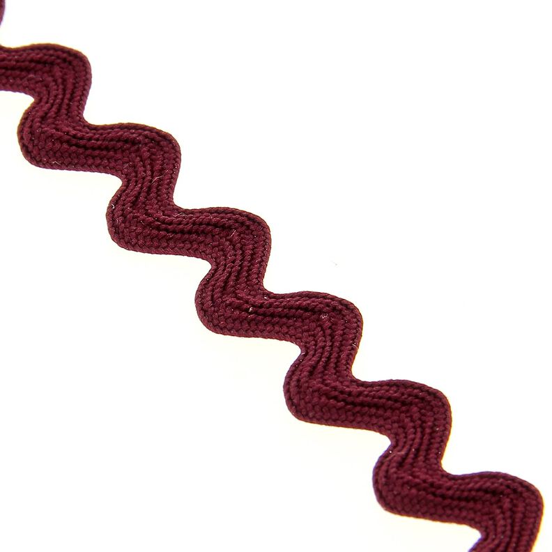 Cordão serrilhado [12 mm] – bordô,  image number 1