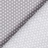 Popelina de algodão estrelas pequenas – cinzento/branco,  thumbnail number 6