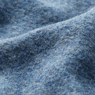 Lã grossa pisoada Melange – azul ganga, 
