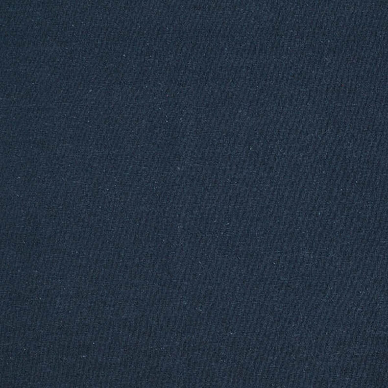Jersey em mistura algodão e linho liso – azul-marinho,  image number 5