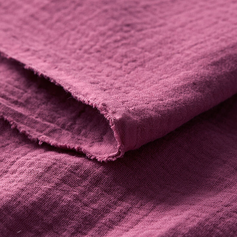 Musselina/ Tecido plissado duplo – lavanda,  image number 5