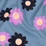 Bombazine para bebé Flores | Poppy Fabrics – azul ganga/lavanda,  thumbnail number 2