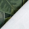 Tecido para decoração Sarja de algodão Folhas minimalistas – verde escuro,  thumbnail number 4