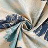 Tecido para decoração Meio linho Panamá Flores imponentes – azul-marinho/natural,  thumbnail number 3