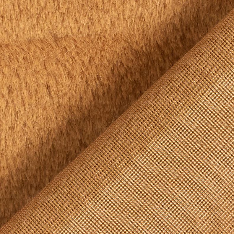 pele sintética de alta qualidade lisa – castanho-avermelhado,  image number 3