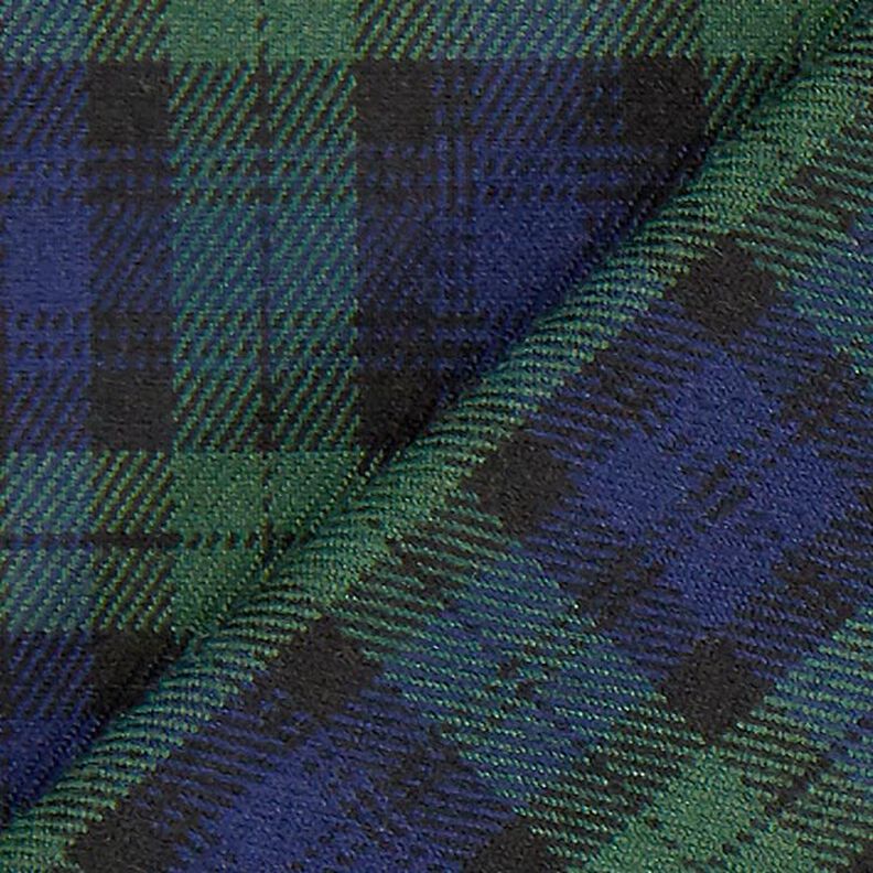 Xadrez escocês Stretch – azul-marinho/verde,  image number 3