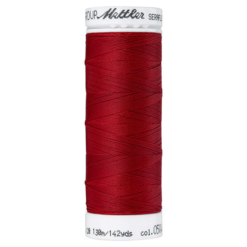 Linha de coser Seraflex para costuras elásticas (0504) | 130 m | Mettler – carmin,  image number 1