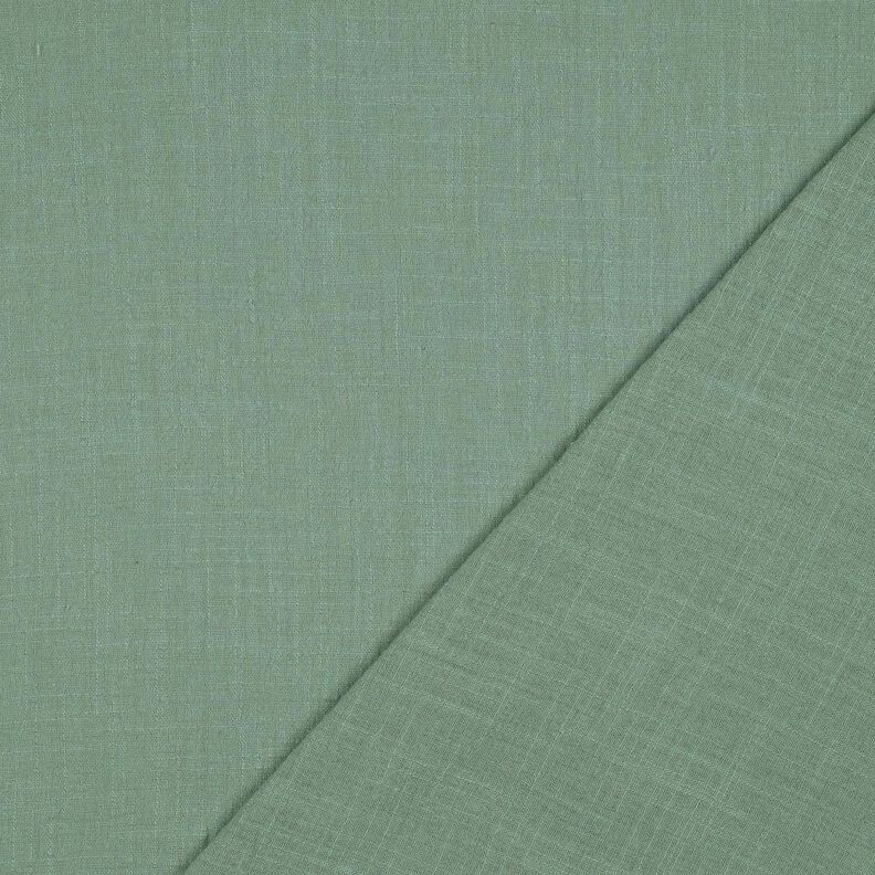 Tecido de algodão Imitação de linho Liso – verde amarelado,  image number 3
