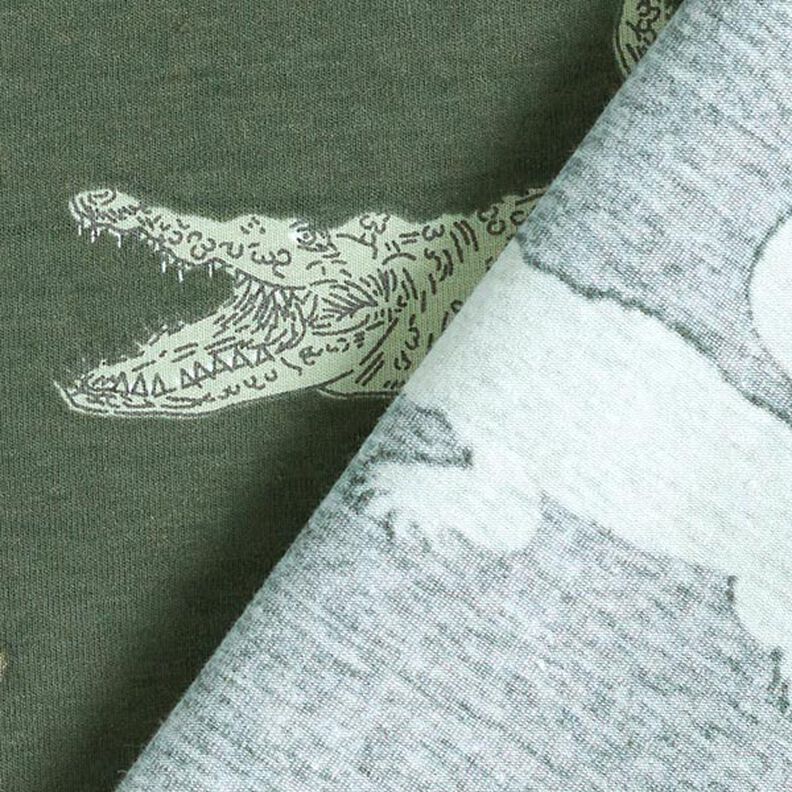 Jersey de algodão Crocodilos – pinheiro escuro,  image number 5