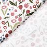 Jersey de algodão Prado de flores com maçãs  – branco sujo,  thumbnail number 4