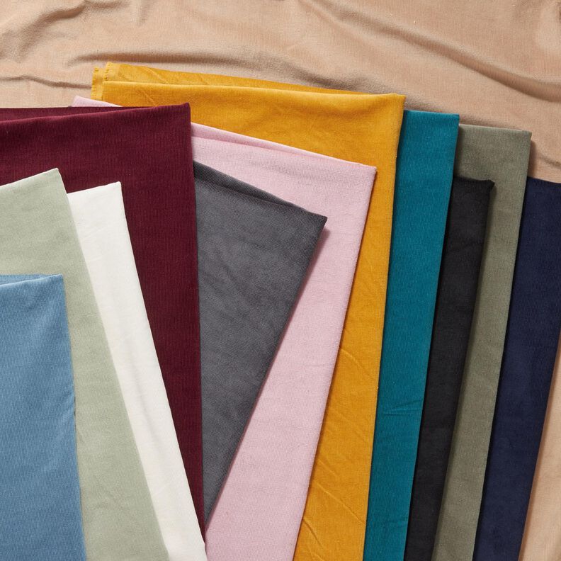 Bombazine fina Stretch – rosa embaçado,  image number 5