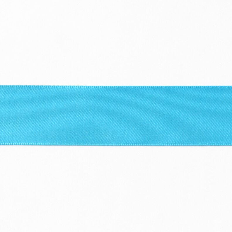 Fita de cetim [25 mm] – azul claro,  image number 1