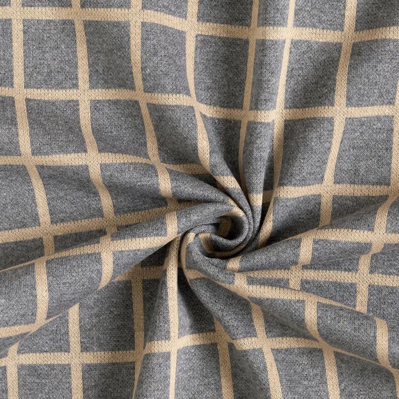 Jersey romanit xadrez – cinzento/bege,  image number 4