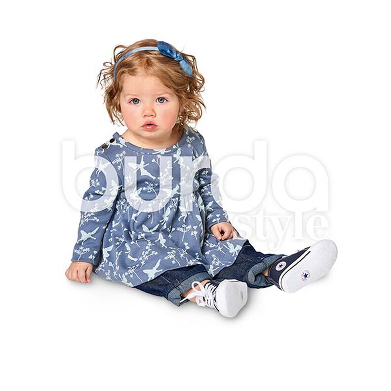 Vestido para bebé | Body, Burda 9347 | 62 - 92,  image number 5