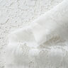 Tecido fino de renda Motivo floral – branco,  thumbnail number 3