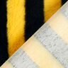 Pelo artificial Riscas de abelha – preto/amarelo,  thumbnail number 3