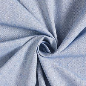 Tecido para decoração Meio linho Panamá de duas cores – azul real/natural, 