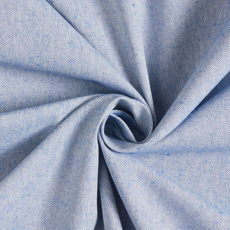 Tecido para decoração Meio linho Panamá de duas cores – azul real/natural,  image number 1