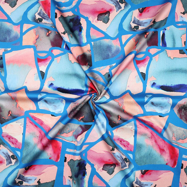 Cetim de algodão Resonate Neon | Nerida Hansen – azul,  image number 3