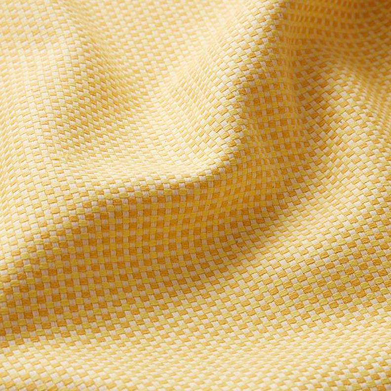 Tecido para decoração Jacquard Textura Liso – amarelo,  image number 2