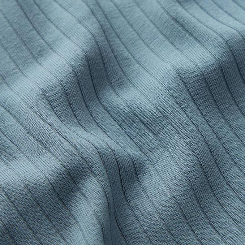 Jersey canelada lisa – azul-pomba,  image number 3