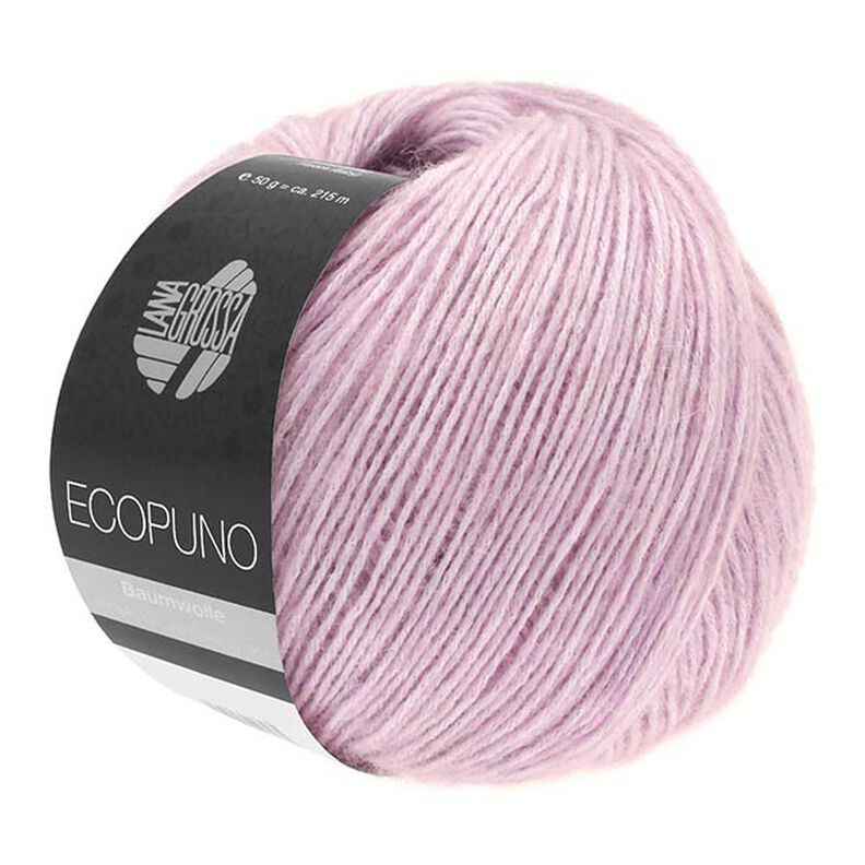 Ecopuno, 50g | Lana Grossa – vermelho violeta pálido,  image number 1
