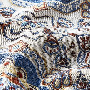 Tecido para decoração Gobelina Mandala oriental – azul/marfim, 
