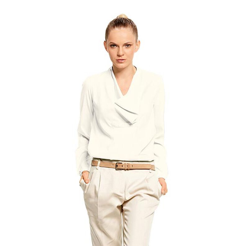 Crepe Georgette Moss – branco sujo,  image number 5
