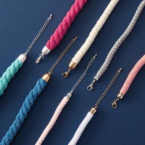 Cordão de algodão [Ø 14 mm] 10 - cor-de-rosa, 