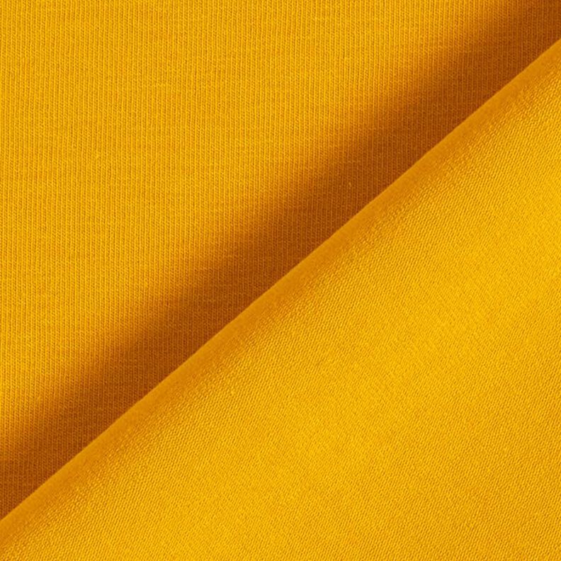GOTS Jersey de algodão | Tula – amarelo-caril,  image number 3