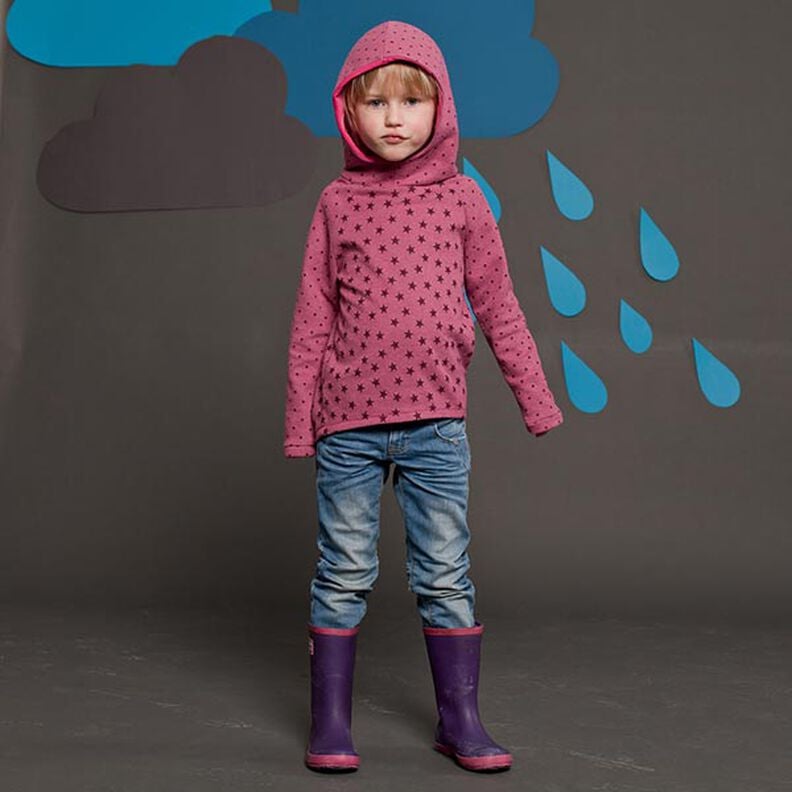 TONI Sweater com capuz para menino e menina | Studio Schnittreif | 86-152,  image number 4