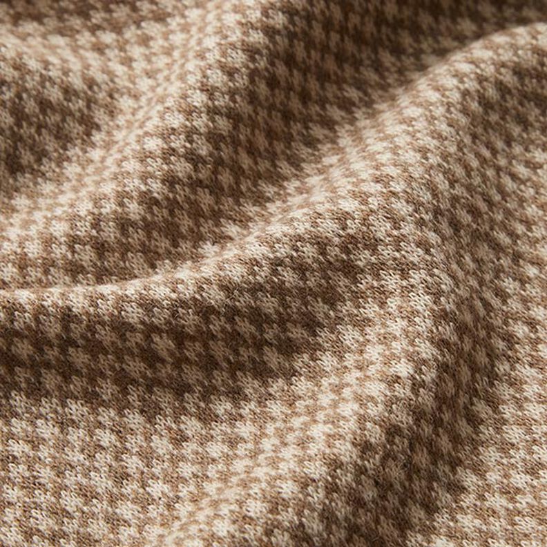 Tecido de malha Mistura de lã Olho de pavão – anémona,  image number 2
