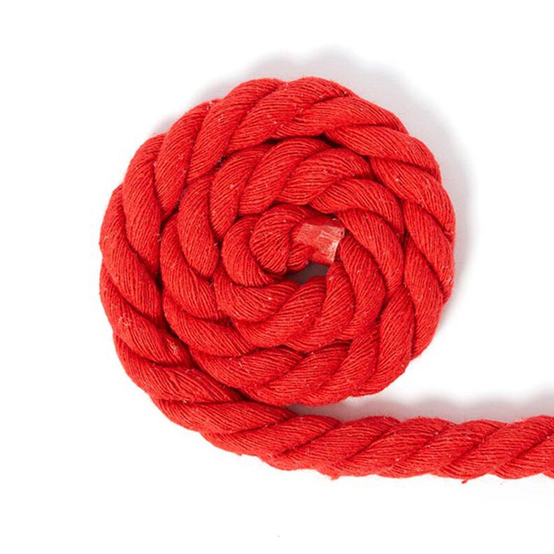 Cordão de algodão [Ø 14 mm] 11 - vermelho,  image number 1