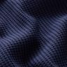 Jersey favos de algodão lisa – azul-marinho,  thumbnail number 2