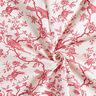 Tecido de algodão Cretone Pássaros – vermelho/branco sujo,  thumbnail number 3