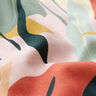 Tecido para decoração Meio linho Panamá Plantas abstratas – natural/menta clara,  thumbnail number 2