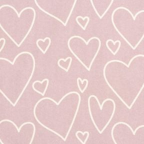 Jersey de algod&atilde;o Herzen &ndash; rosa, 