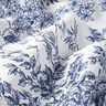 Tecido para decoração Lona Romance – branco/azul,  thumbnail number 2
