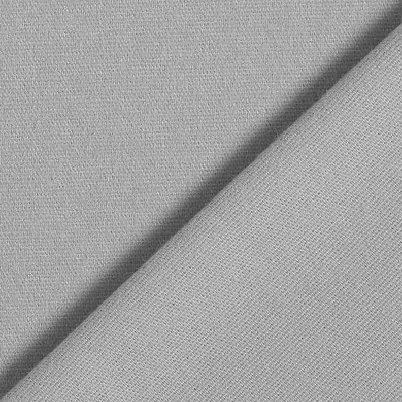 Flanela de algodão Liso – cinzento claro,  image number 4
