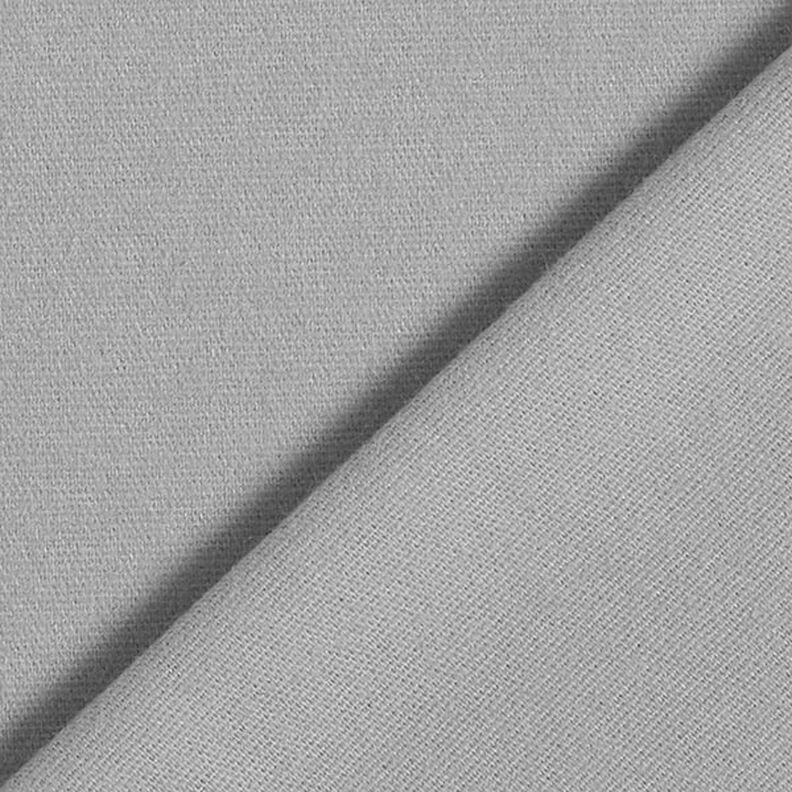 Flanela de algodão Liso – cinzento claro,  image number 4
