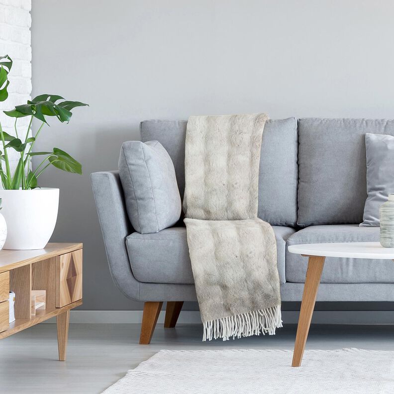 Pelo artificial Cabelo comprido com degrad&ecirc; de cores &ndash; cinzento-prateado,  image number 5